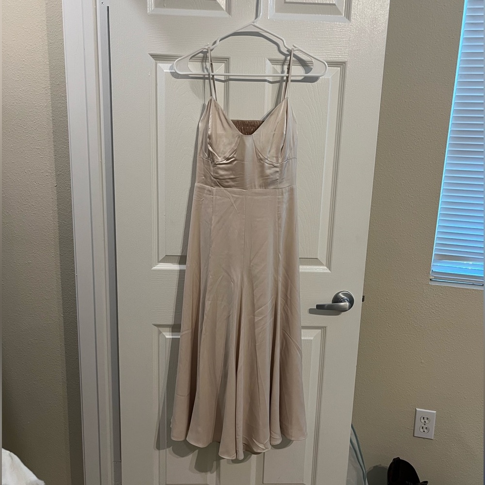 EXPRESS Gold Shimmery Gown